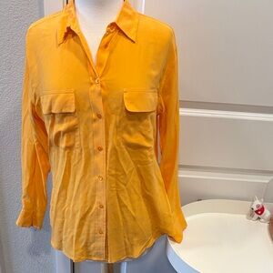 Equipment Golden Button-Down Shirt